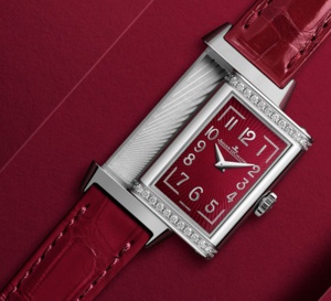 Jaeger-LeCoultre Reverso One : cadran lie-de-vin et diamants