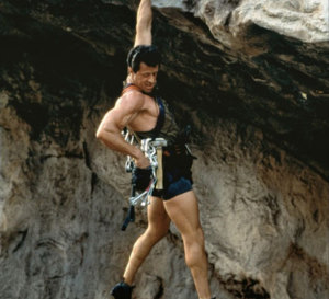 Cliffhanger : Sylvester Stallone porte une Hamilton Khaki
