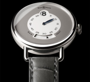 Bell &amp; Ross Vintage WW1 Heure sautante avec réserve de marche