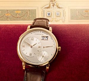 Grande Lange 1 A. Lange &amp; Söhne : l’horloge de l’Opéra de Dresde pour inspiration…