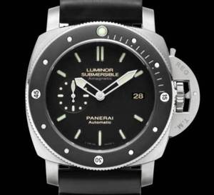 Panerai Luminor Submersible 1950 Amagnetic 3 Days automatic Titanio : amagnétique attraction