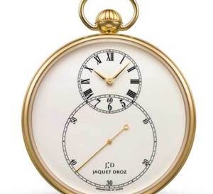 Jaquet Droz Montre de Poche Email Ivoire : pour dandy contemporain