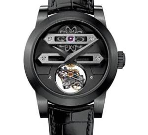 Girard-Perregaux Tourbillon bi-axial titane DLC