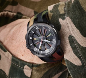 Perrelet Turbine Camo : édition limitée à cent exemplaires Perrelet Turbine Camo : édition limitée à cent exemplaires