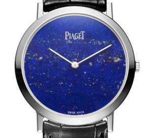 Piaget Altiplano : cadran en lapis, jade, turquoise, opale, etc.