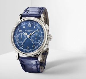 Patek Philippe Chrono à rattrapante : un nouveau cadran en émail Grand Feu bleu au catalogue