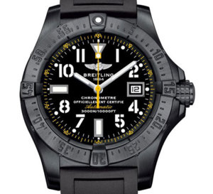 Breitling Avenger Seawolf Blacksteel Code Yellow