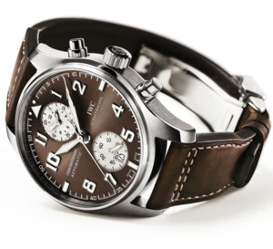 IWC montre d’aviateur Chronographe Edition Antoine de Saint Exupéry : version acier