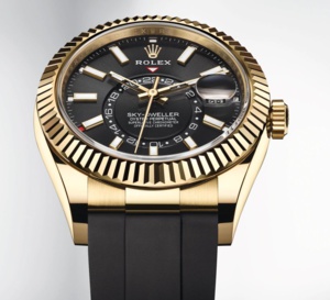 Sky-Dweller : la plus compliquée des Rolex arrive sur bracelet Oysterflex