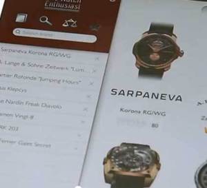 TheWatchEnthusiast : guide critique horloger indépendant sous forme d’appli pour smartphones et tablettes