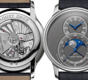 Jaquet Droz Grande Seconde Moon : une nouvelle version avec cadran anthracite