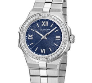 Alpine Eagle Small : du 36 mm en acier et diamants