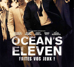 Ocean’s Eleven : George Clooney porte une Hamilton Lindwood Viewmatic