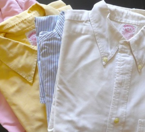 Saga Elégance : la chemise "button down"