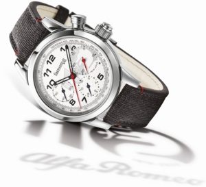 Eberhard &amp; Co : un chrono pour le 110ème anniversaire d'Alfa Roméo