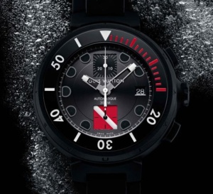 Louis Vuitton Tambour Diving II Chronographe : le premier chronographe de plongée Louis Vuitton