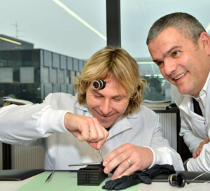 Pavel Nedved de la Juventus de Turin en visite chez Hublot à Nyon