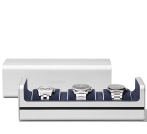 Rimowa présente une boite à montres en alu haut de gamme et... chère !
