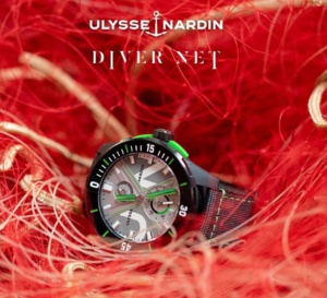 Diver Net : un concept-watch Ulysse Nardin né de l'océan et pour l'océan