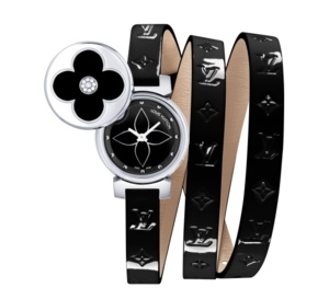 Louis Vuitton Tambour Bijou Secret Black and White