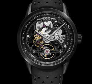 Raymond Weil Freelancer : squelette noir