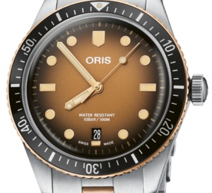 Oris Divers Sixty-Five : bico bronzo