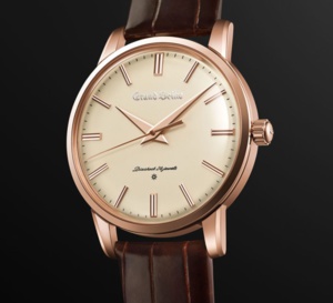 Grand Seiko : de l'or rose pour les 140 ans de la manufacture japonaise