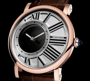 Cartier Rotonde Mystérieuse : heures hypnotiques