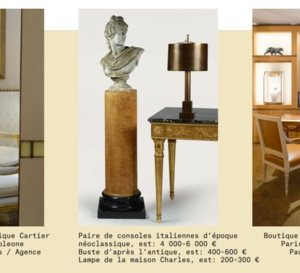Artcurial : belle vente de meubles "Cartier dans ses murs"