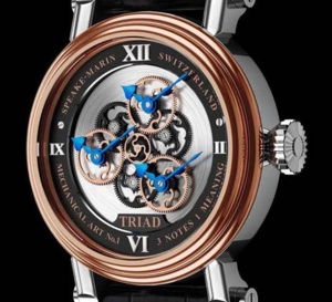 Speake-Marin Triad : le chiffre trois selon Speak-Marin…