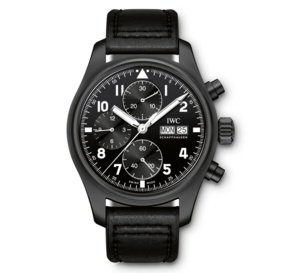 IWC Montre d'Aviateur Chrono Edition "Tribute to 3705" : hommage à la Black Flieger