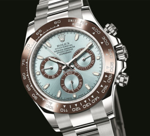 Rolex Oyster Perpetual Cosmograph Daytona : noces de platine