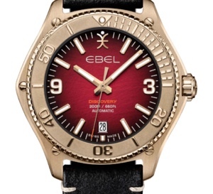 Ebel Discovery Bronze : cadran rouge ou vert