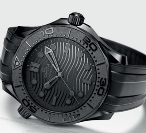 Omega Seamaster Diver 300M Black Black : plongée en mer noire