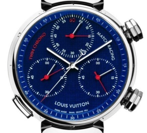 Louis Vuitton Tambour Twin Chrono : bi-chronographe monopoussoir de régate