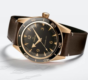 Omega Seamaster 300 "Bronze Gold" : de bronze et d'or