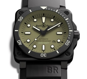 Bell &amp; Ross BR 03-92 Diver Military : très martiale, très B&amp;R