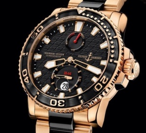 Ulysse Nardin Maxi Marine Diver : luxueuse plongeuse