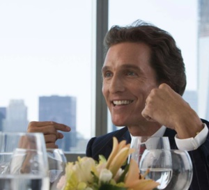 Le Loup de Wall Street : Matthew McConaughey porte une Rolex Datejust en or et acier