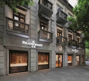 Blancpain : une troisième boutique à Shanghai et tout simplement la plus grande au monde