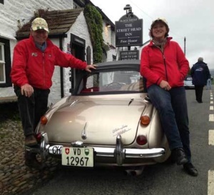 Frédérique Constant partenaire du Club Austin-Healey France sur le Rallye d’Ecosse