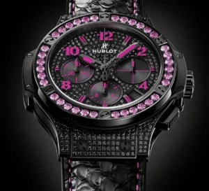 Hublot Big Bang Black Fluo : tendance été 2013