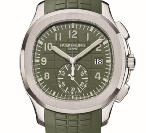 Patek Philippe : l'Aquanaut s'enrichit d'une version chrono flyback en or gris