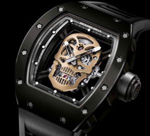 Richard Mille Tourbillon RM 52-01 Skull Nano-Ceramique : anticonformiste