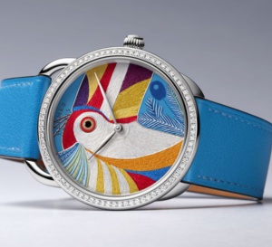 Hermès Arceau Toucan de Paradis : un somptueux cadran et deux métiers d'art