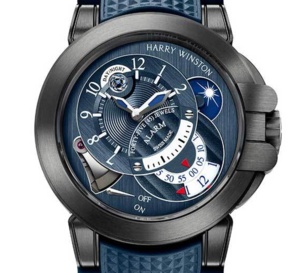 Harry Winston Project Z6 Blue Edition : montre sport résolument haut de gamme