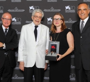 Venise : Ettore Scola reçoit le prix Jaeger-LeCoultre Glory to the Filmmaker Award 2013
