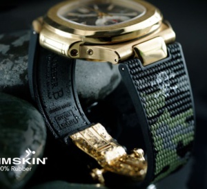 RubberB : des bracelets SwimSkin Twill en version "camo" pour les Nautilus