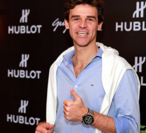 Gustavo Kuerten : ambassadeur Hublot… et édition limitée King Power Guga Bang