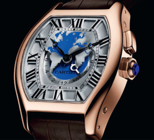 Cartier Tortue multi-fuseaux : une « Heures du Monde » qui prend en compte l’heure d’été, l’heure d’hiver…